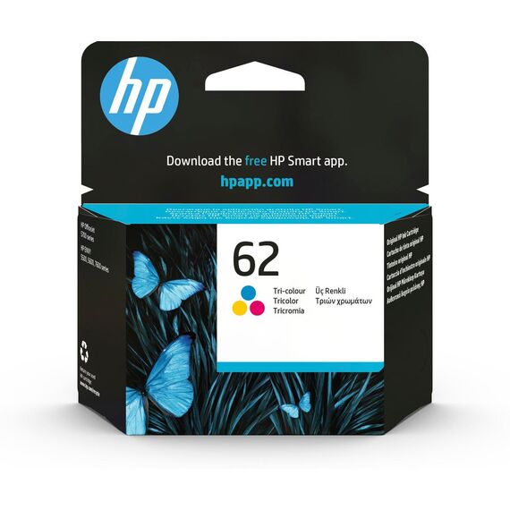 HP 62 - 4.5 ml - colour (cyan, magenta, yellow) - o | C2P06AE#301