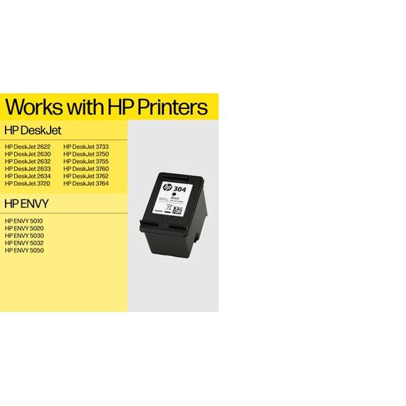 HP 304XL - High Yield - colour (cyan, magenta, yell | N9K07AE#BA3