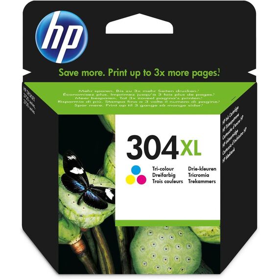 HP 304XL - High Yield - colour (cyan, magenta, yell | N9K07AE#BA3