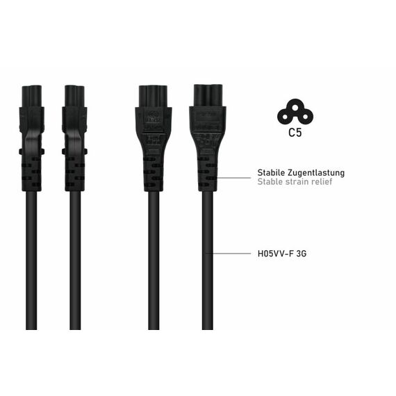 kabelmeister Netzkabel Italien Netz-Stecker Typ I C | SK6505-S018