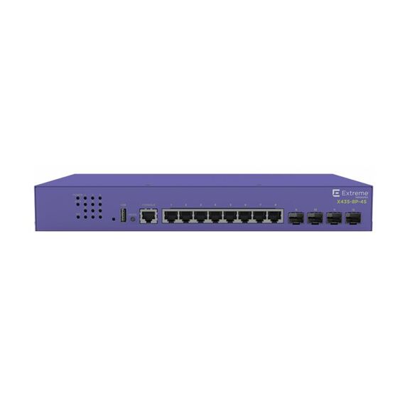 Extreme Networks ExtremeSwitching X435-8T-4S - Switch - Managed -
