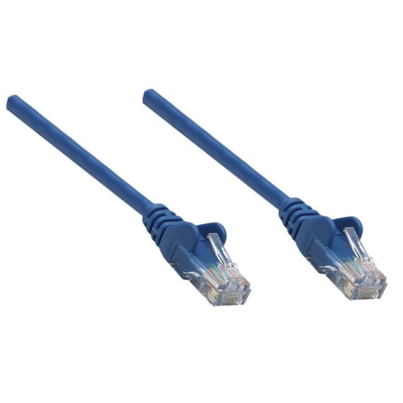 Intellinet Network Patch Cable, Cat6, 0.25m, Blue, Coppe | 739832
