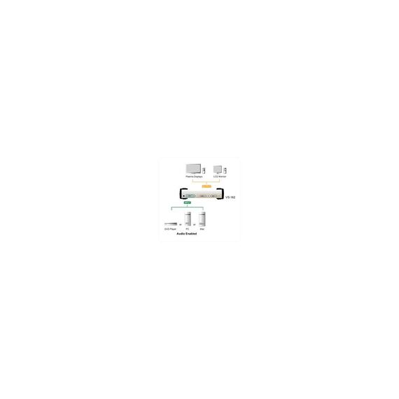 ATEN VS162 - Video/audio splitter - desktop