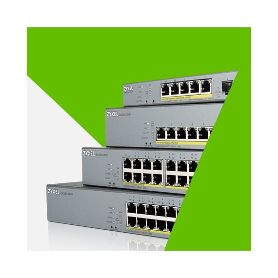 Zyxel GS1350-6HP - Switch - smart - 5 x 10/1 | GS1350-6HP-EU0101F