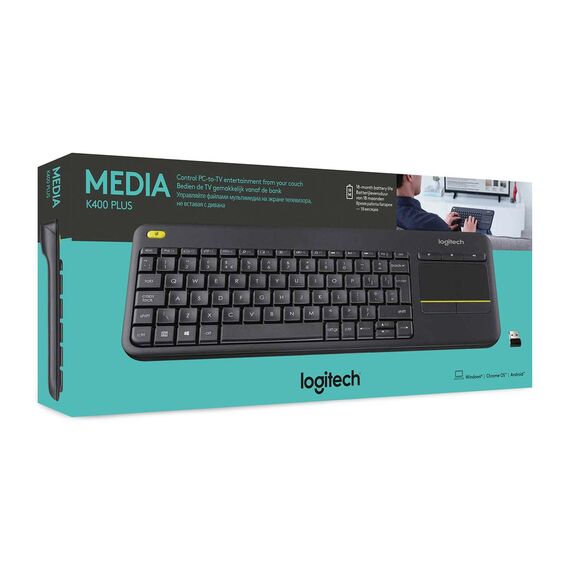 Logitech Wireless Touch Keyboard K400 Plus - Keyboar | 920-007131