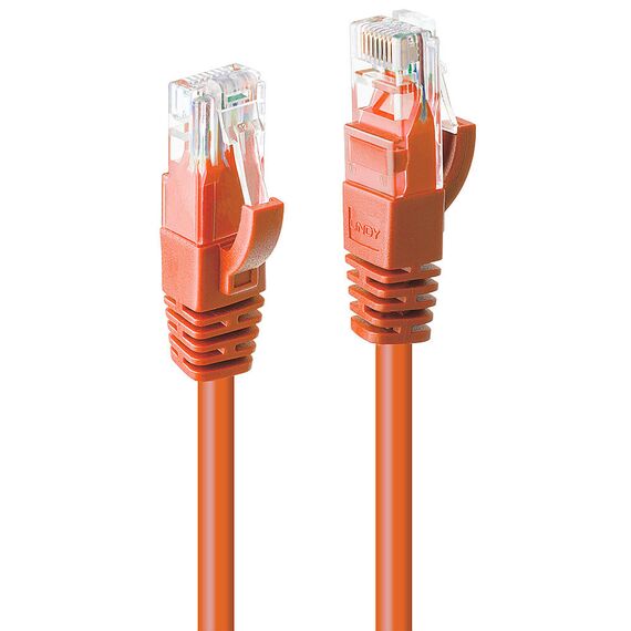 Lindy - Patch cable - RJ-45 (M) to RJ-45 (M) - 1 m - UTP  | 48107