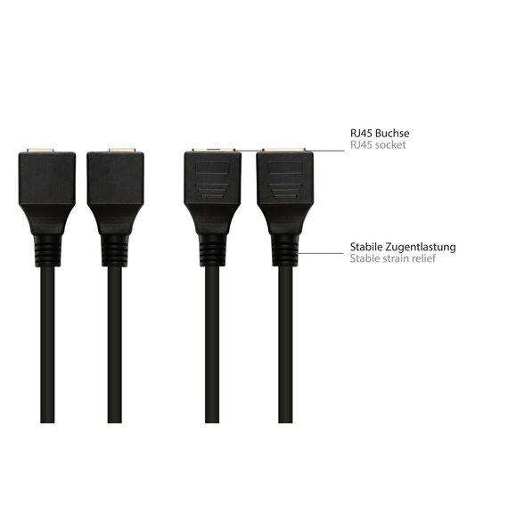 Good Connections GC 4945-MF - Adapterkabel RJ45 Buchse> D-Sub 9-P