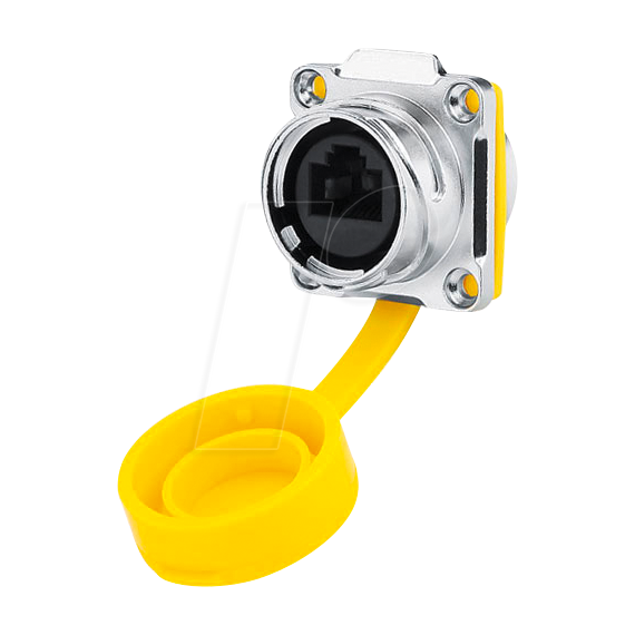 Good Connections S3 IC03-24R02 - RJ45 - Metallic - Yellow - Femal