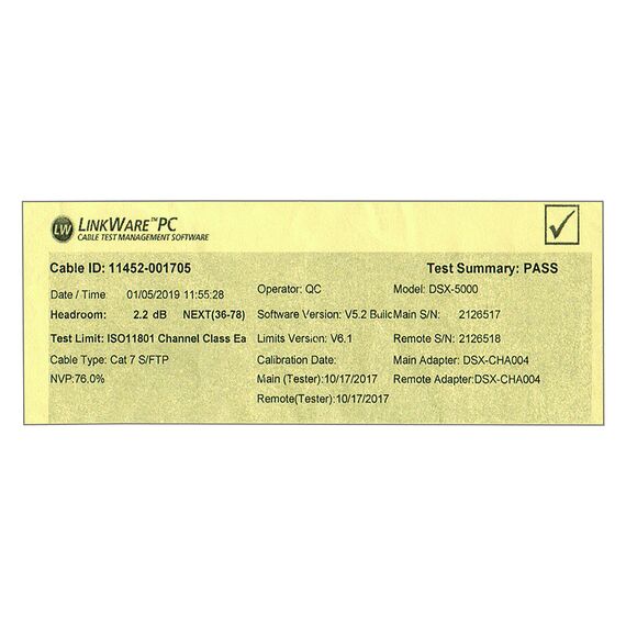 Good Connections 8064-H005 - 0.5 m - Cat6a - S/FTP (S-STP) - RJ-4