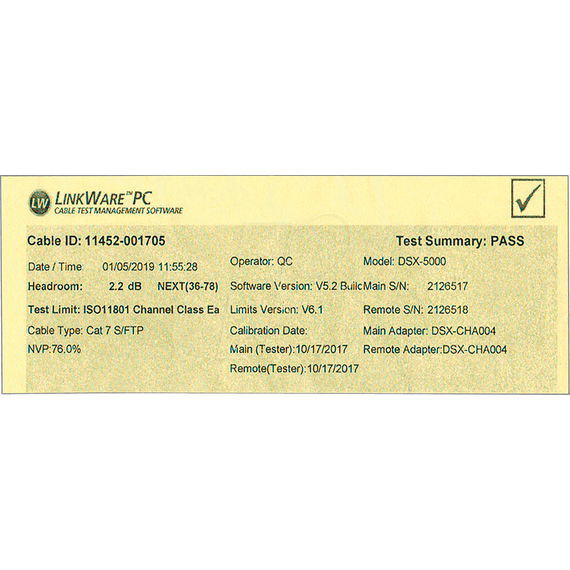 Good Connections 8064-H005 - 0.5 m - Cat6a - S/FTP (S-STP) - RJ-4