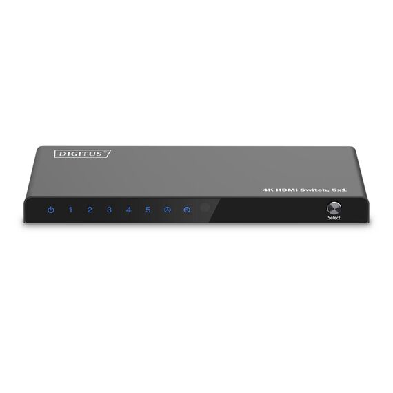 DIGITUS 4K HDMI Switch, 5x1 - Digital/Display/Video | DS-55332