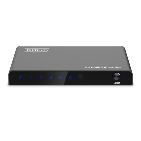 DIGITUS 8K HDMI Switch, 3x1 - Digital/Display/Video | DS-55333