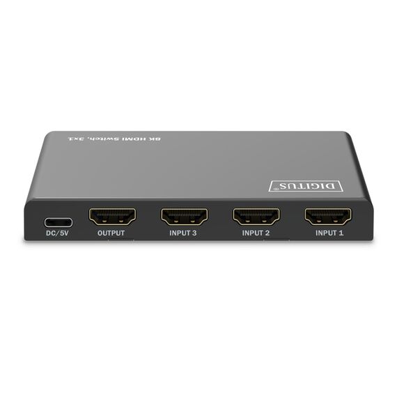 DIGITUS 8K HDMI Switch, 3x1 - Digital/Display/Video | DS-55333
