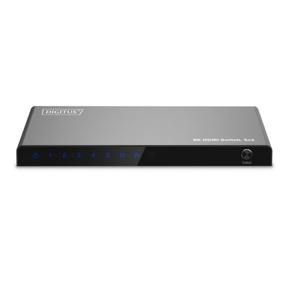 DIGITUS 8K HDMI Switch, 5x1 - Digital/Display/Video | DS-55334