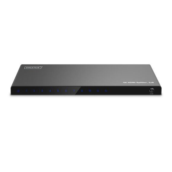 DIGITUS HDMI Splitter 1x8 4K/60Hz HDCP 2.3 EDID Contro | DS-55338