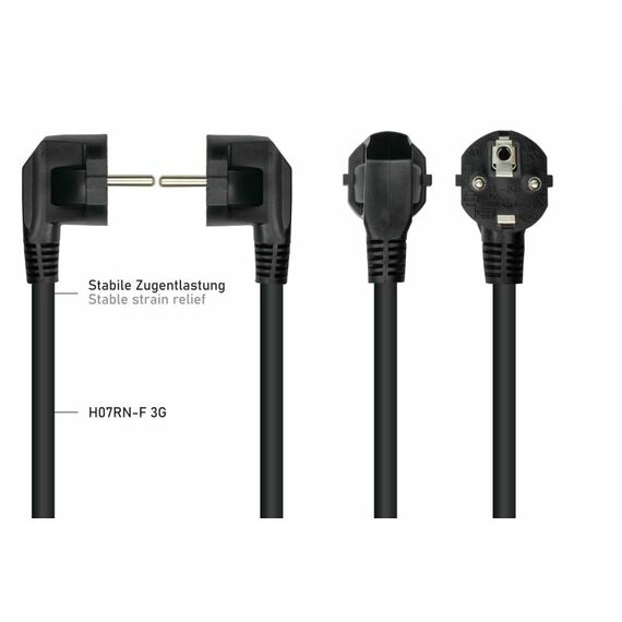 kabelmeister Netzkabel Schutzkontakt-Stecker Typ E+ | SK0151-S018