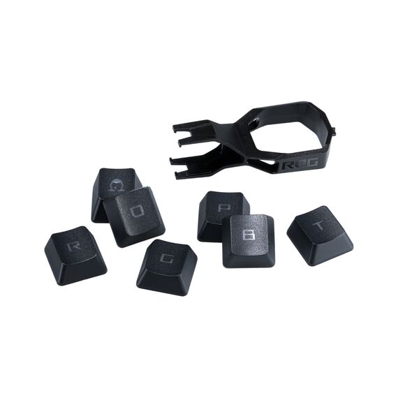 ASUS ROG PBT Doubleshot - Keycap set - black | 90MP02P0-BAUA00
