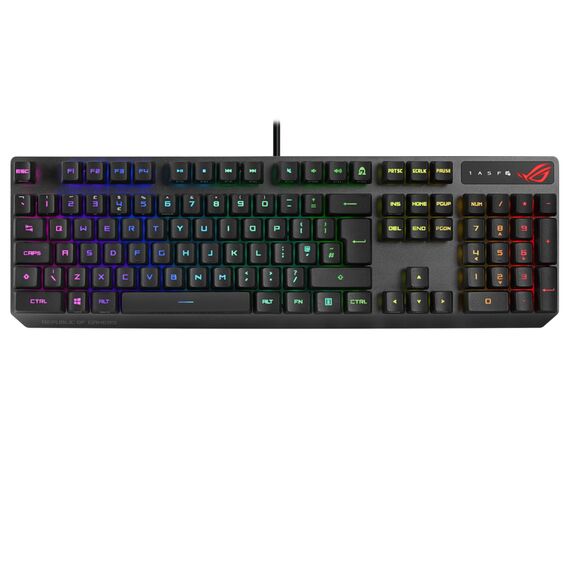 ASUS ROG PBT Doubleshot - Keycap set - black | 90MP02P0-BAUA00