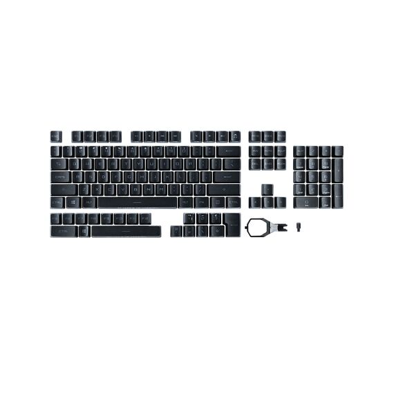 ASUS ROG PBT Doubleshot - Keycap set - black | 90MP02P0-BAUA00