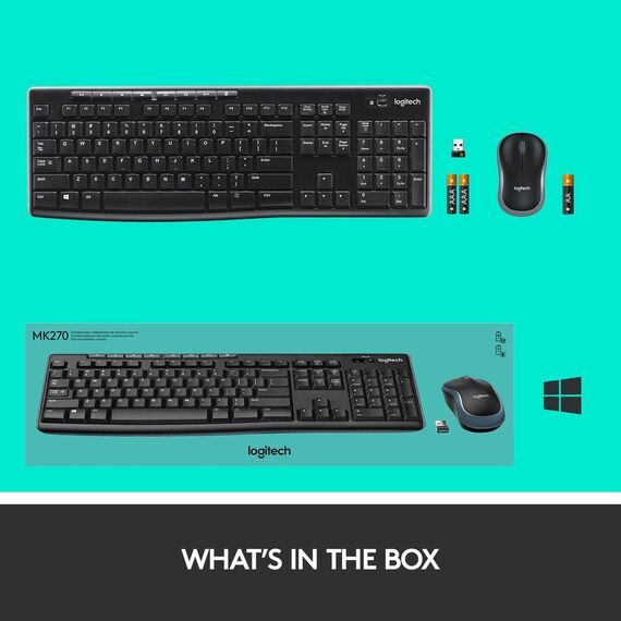 Logitech MK270 Wireless Combo - Keyboard and mouse s | 920-004534