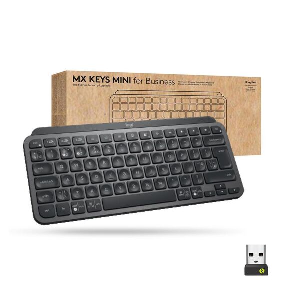 Logitech MX Keys Mini for Business - Keyboard - back | 920-010601