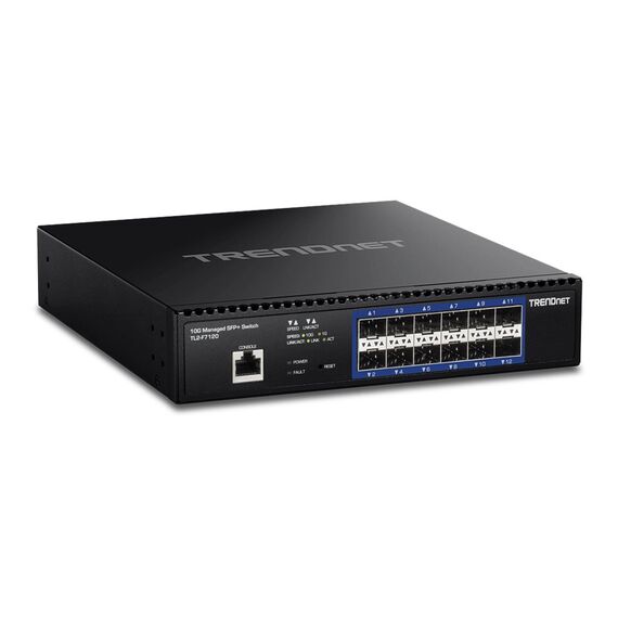 TRENDnet TL2-F7120 - Switch - Managed - 12 x 10 Gigabit SFP+ - ra