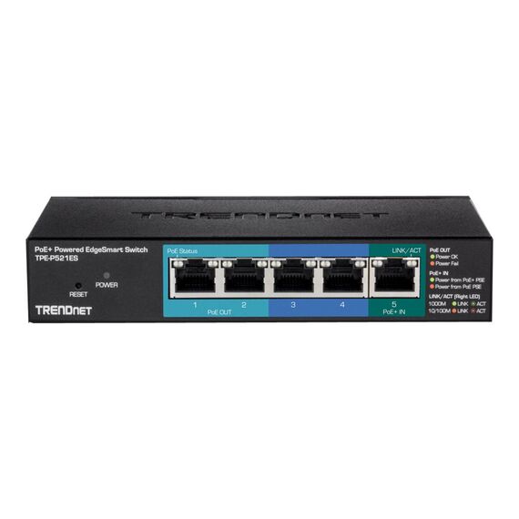 TRENDnet TPE TG50ES - Switch - smart - 5 x 10/100/10 | TPE-TG50ES