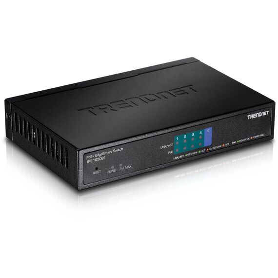 TRENDnet TPE TG50ES - Switch - smart - 5 x 10/100/10 | TPE-TG50ES