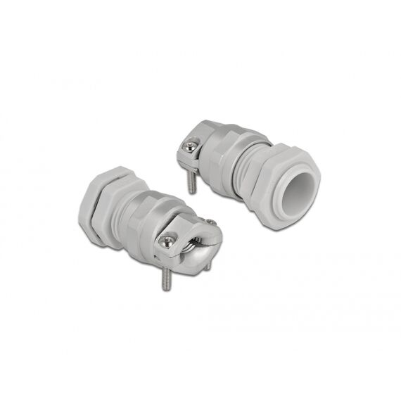 Delock PG11 - Cable gland - grey, RAL 7035 | 60354