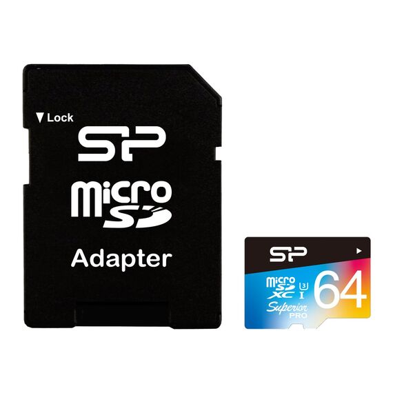 SILICON POWER Superior Pro - Flash memory ca | SP064GBSTXDU3V20SP