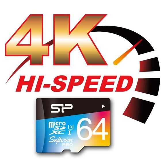 SILICON POWER Superior Pro - Flash memory ca | SP064GBSTXDU3V20SP