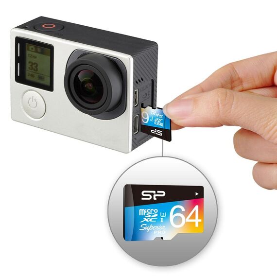 SILICON POWER Superior Pro - Flash memory ca | SP064GBSTXDU3V20SP