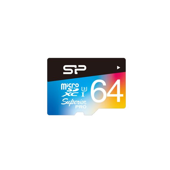 SILICON POWER Superior Pro - Flash memory ca | SP064GBSTXDU3V20SP