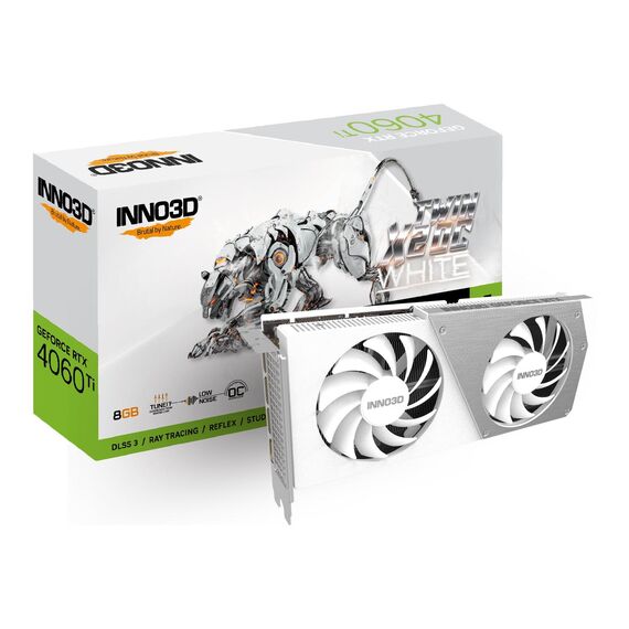 Inno3D GeForce RTX 4060 Ti TWIN X2 OC - Gr | N406T2-08D6X-171153W