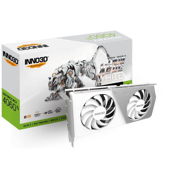 Inno3D GeForce RTX 4060 Ti TWIN X2 OC - Gr | N406T2-08D6X-171153W