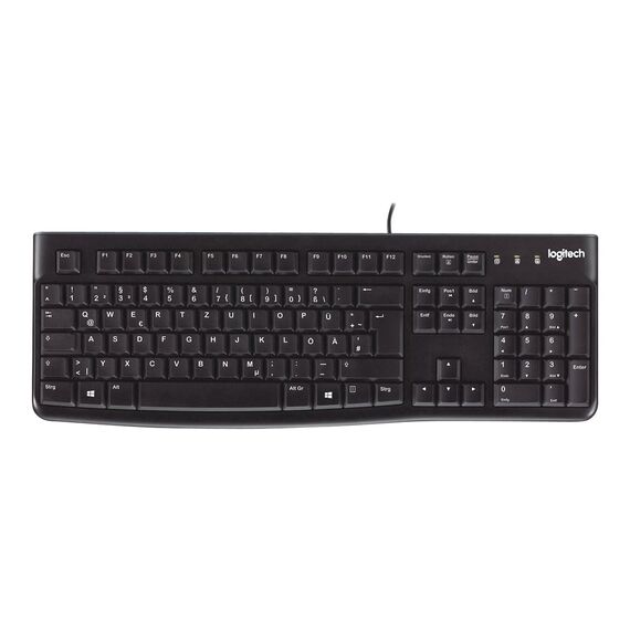 Logitech K120 - Keyboard - USB - Belgium | 920-002482