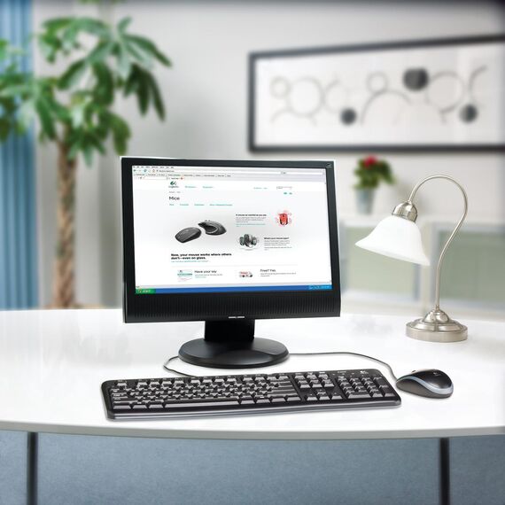 Logitech K120 - Keyboard - USB - Belgium | 920-002482