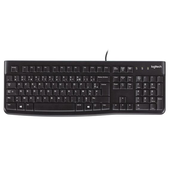 Logitech K120 - Keyboard - USB - Belgium | 920-002482