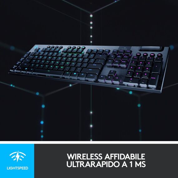 Logitech G G915 - Keyboard - backlit - USB, Bluetoot | 920-010591