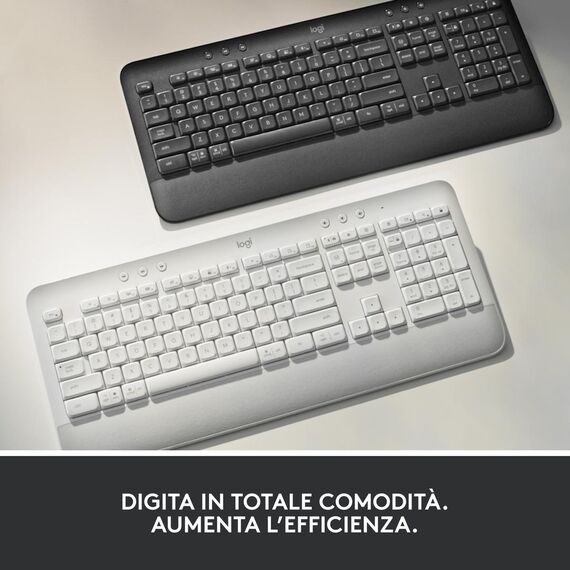 Logitech Signature K650 - Keyboard - wireless - Blue | 920-010915