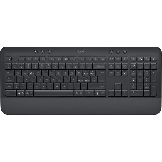 Logitech Signature K650 - Keyboard - wireless - Blue | 920-010915