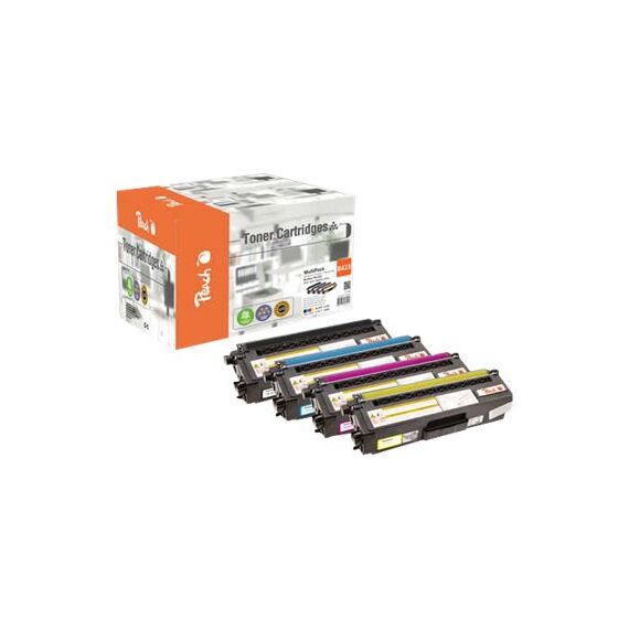 Peach Combi-Pack - 4-pack - black, yellow, cyan, magenta  | PT798