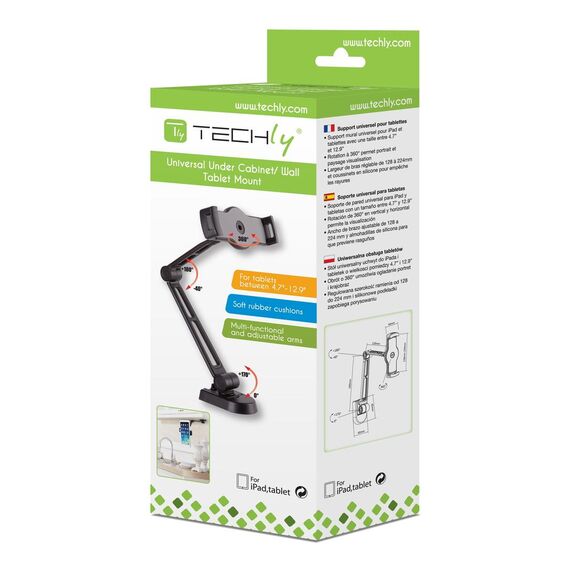 TECHly - Mounting kit (adjustable mounting arm, ta | ICA-TBL-2802
