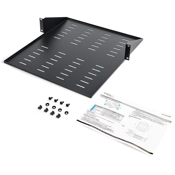 StarTech.com 2U Vented 19" 2-Post Network Rack Ca | CABSHF2POSTV2