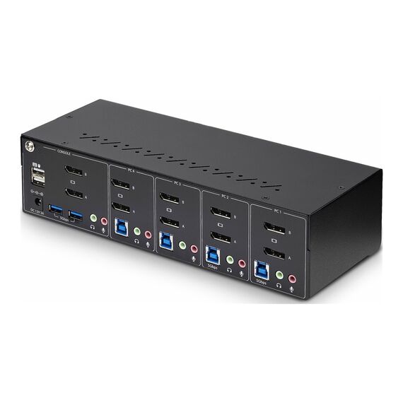 StarTech.com 4-Port Dual-Monitor DisplayPor | P4DD46A2-KVM-SWITCH