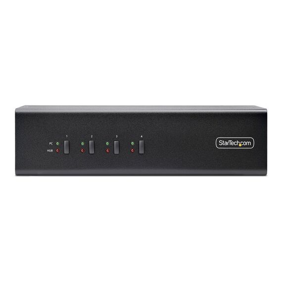 StarTech.com 4-Port Dual-Monitor DisplayPor | P4DD46A2-KVM-SWITCH
