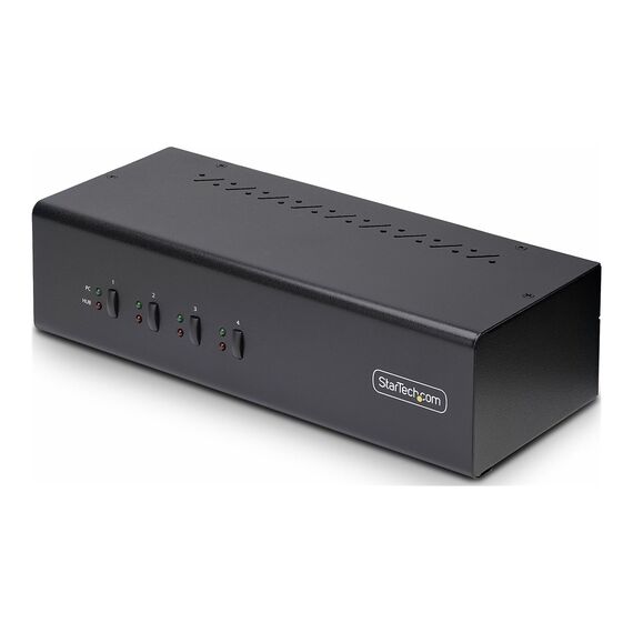 StarTech.com 4-Port Dual-Monitor DisplayPor | P4DD46A2-KVM-SWITCH