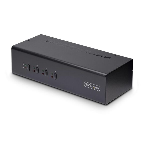 StarTech.com 4-Port Dual-Monitor DisplayPor | P4DD46A2-KVM-SWITCH