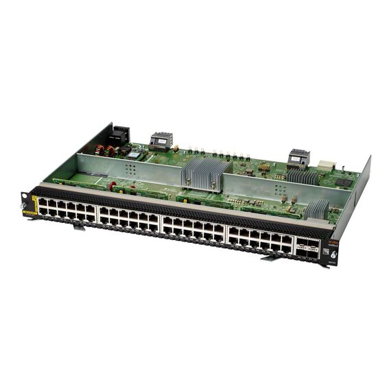 HPE Aruba 6400 48-port 1GbE Class 4 PoE and 4-port SFP56 | R0X39C