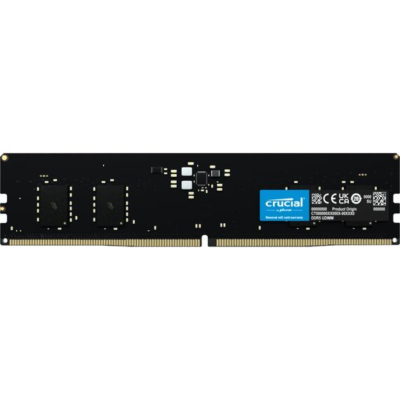 Crucial - DDR5 - module - 8 GB - DIMM 288-pin - 560 | CT8G56C46U5